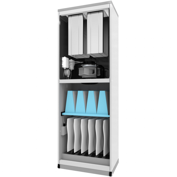Luftreiniger AS-AIRSAFE 1600 mit HEPA H13 Filter - Bis 2.000 M³/H